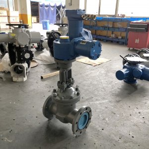 礦用電動閥門MKZ941H-40 DN150防爆（礦山、冶